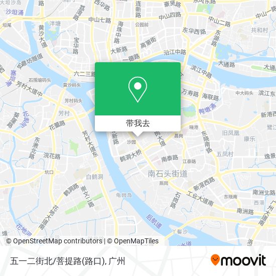 五一二街北/菩提路(路口)地图