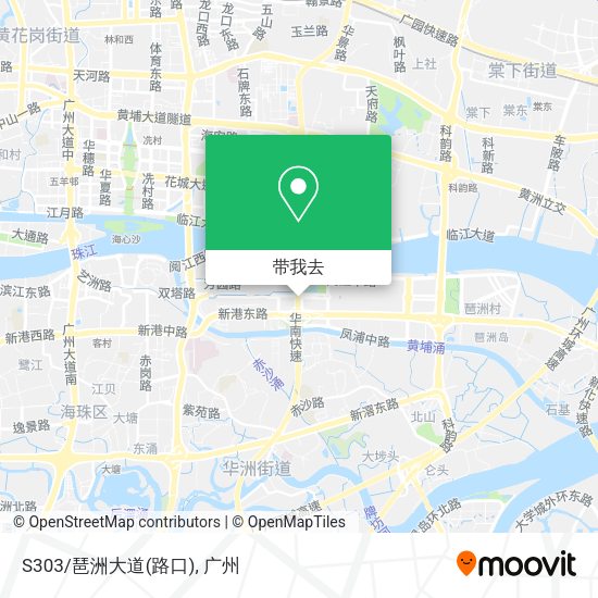 S303/琶洲大道(路口)地图
