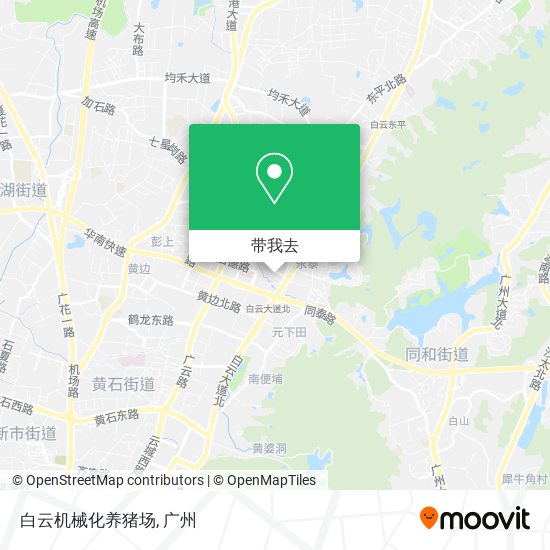 白云机械化养猪场地图