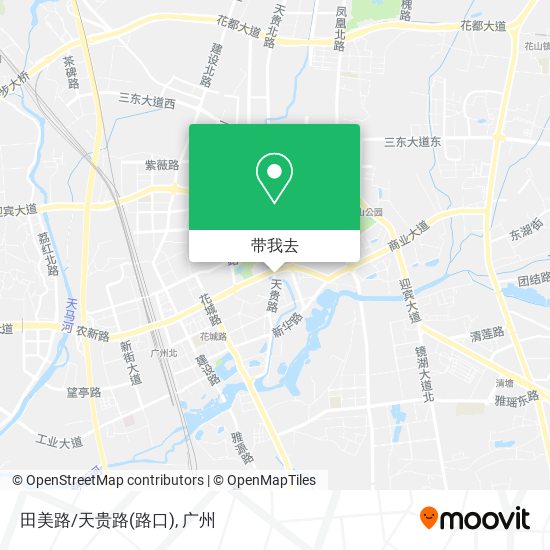 田美路/天贵路(路口)地图