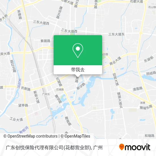 广东创悦保险代理有限公司(花都营业部)地图