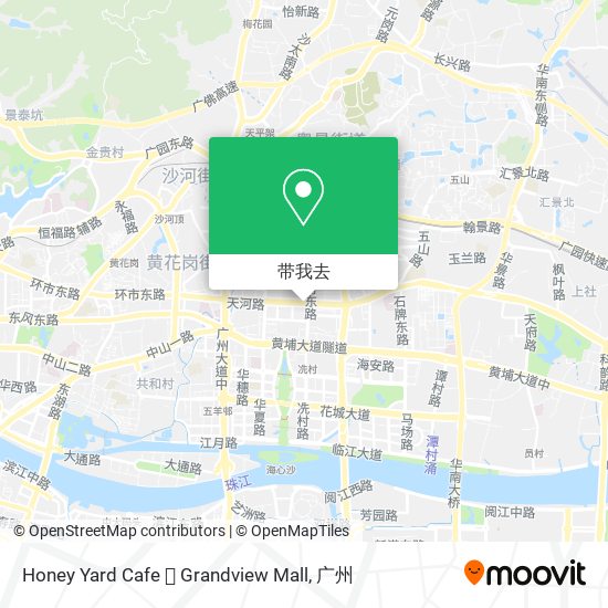 Honey  Yard Cafe  Grandview Mall地图