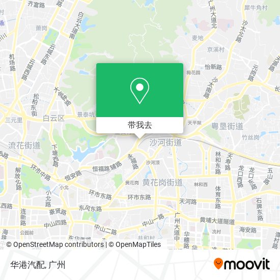 华港汽配地图