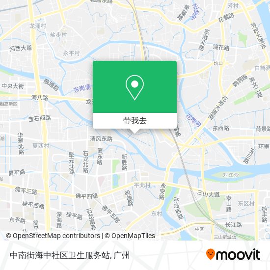 中南街海中社区卫生服务站地图