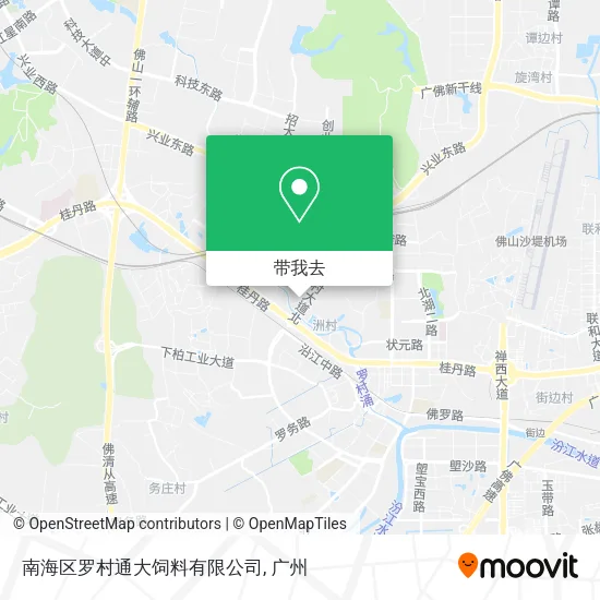 南海区罗村通大饲料有限公司地图
