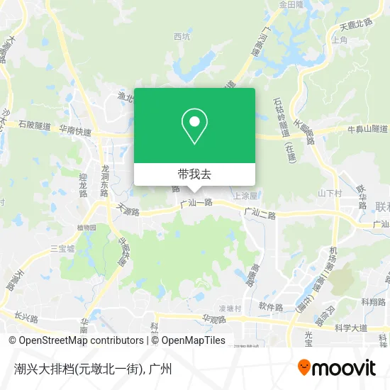 潮兴大排档(元墩北一街)地图