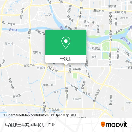 玛迪娜土耳其风味餐厅地图