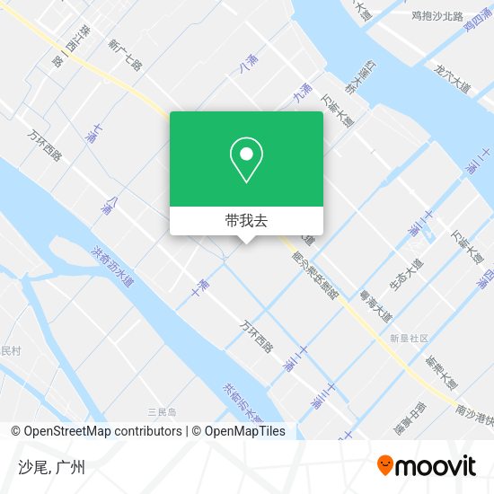 沙尾地图