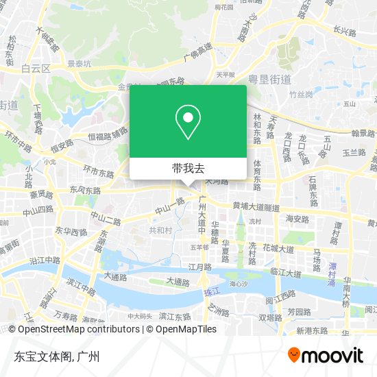 东宝文体阁地图