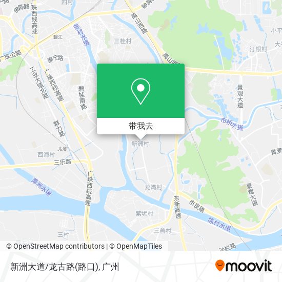 新洲大道/龙古路(路口)地图