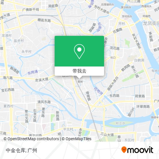 中金仓库地图