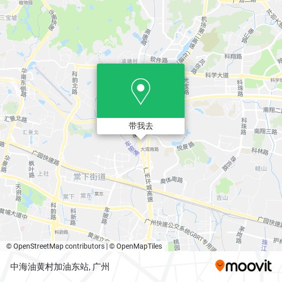 中海油黄村加油东站地图