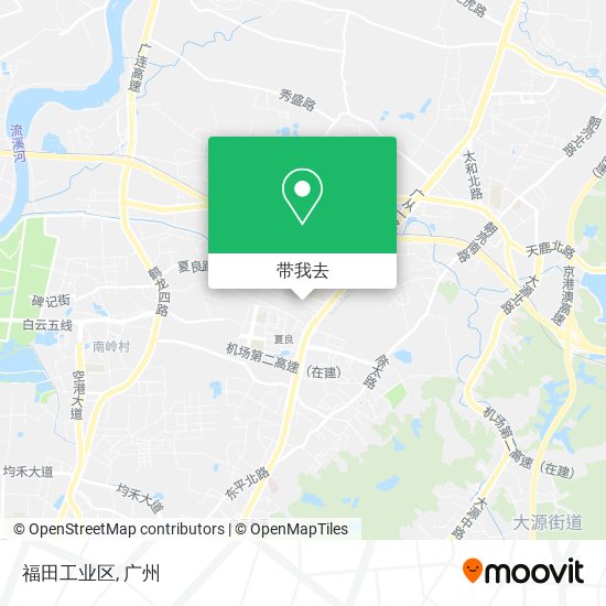 福田工业区地图