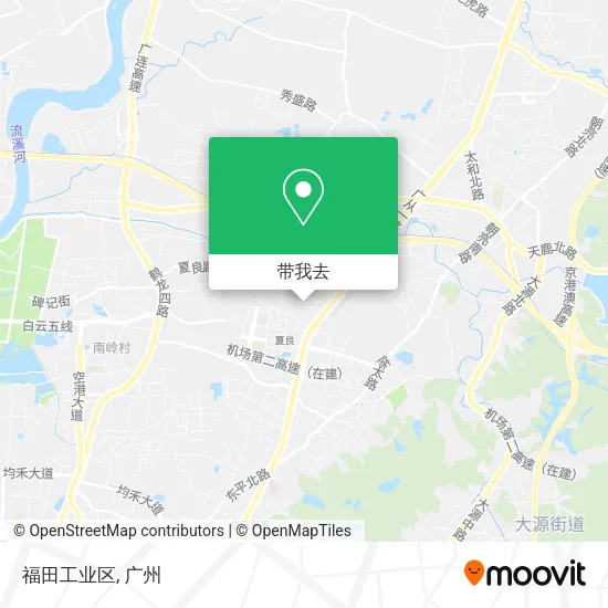 福田工业区地图