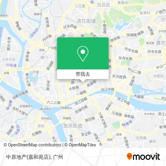 中原地产(嘉和苑店)地图