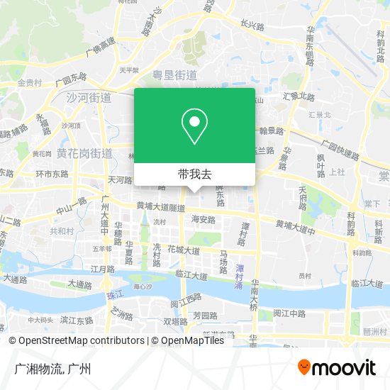 广湘物流地图