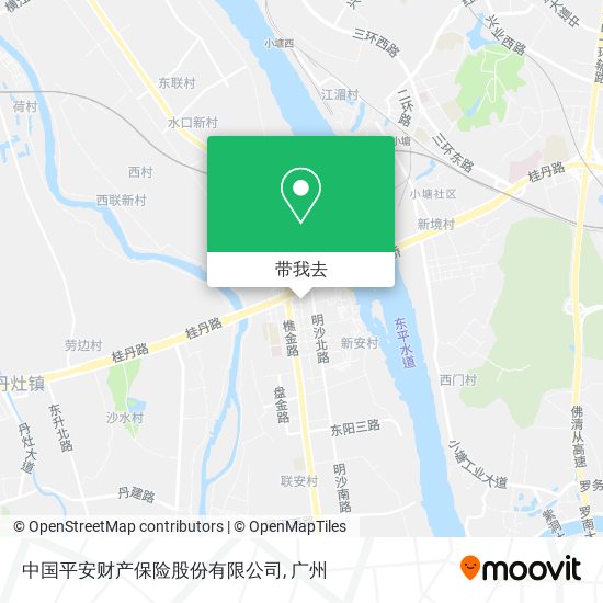 中国平安财产保险股份有限公司地图