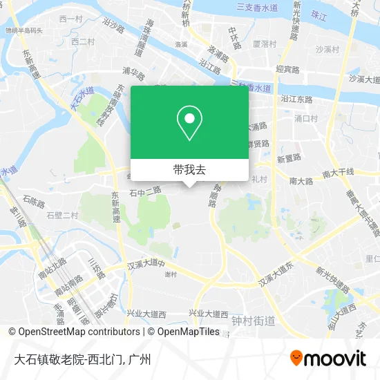 大石镇敬老院-西北门地图