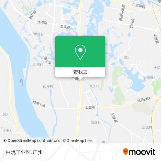 白坭工业区地图