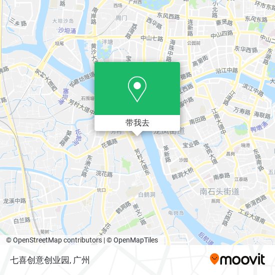 七喜创意创业园地图