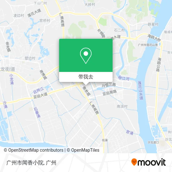 广州市闻香小院地图