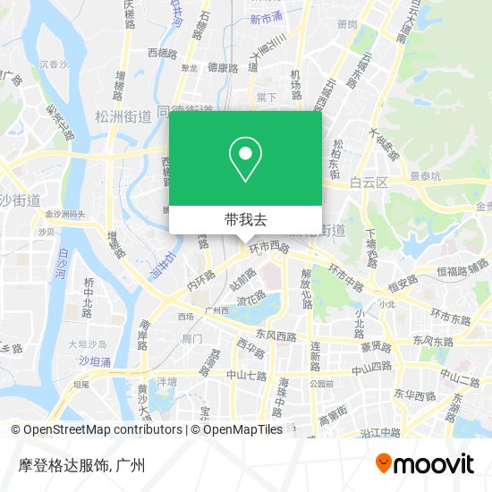 摩登格达服饰地图