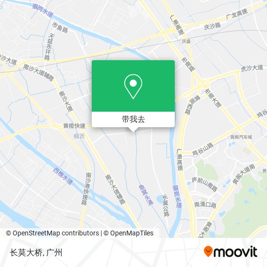 长莫大桥地图