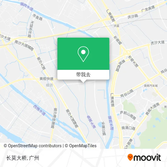 长莫大桥地图