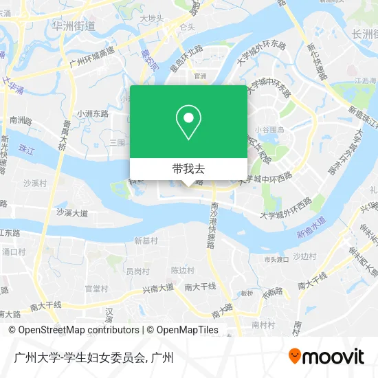 广州大学-学生妇女委员会地图