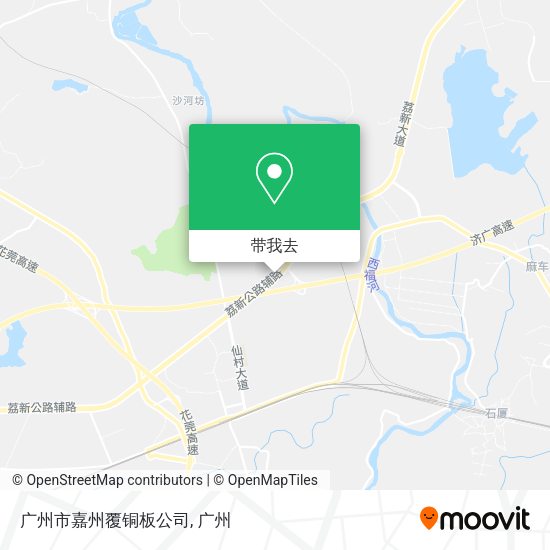 广州市嘉州覆铜板公司地图