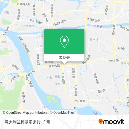 意大利兰博基尼瓷砖地图
