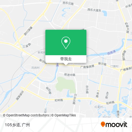 105乡道地图