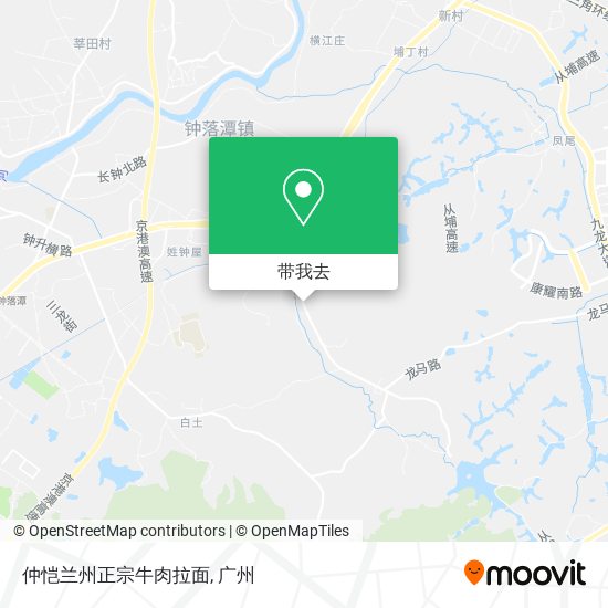 仲恺兰州正宗牛肉拉面地图