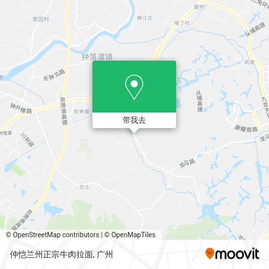 仲恺兰州正宗牛肉拉面地图