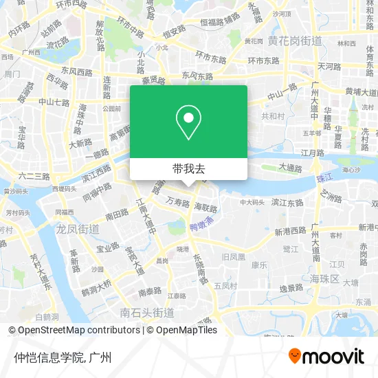 仲恺信息学院地图