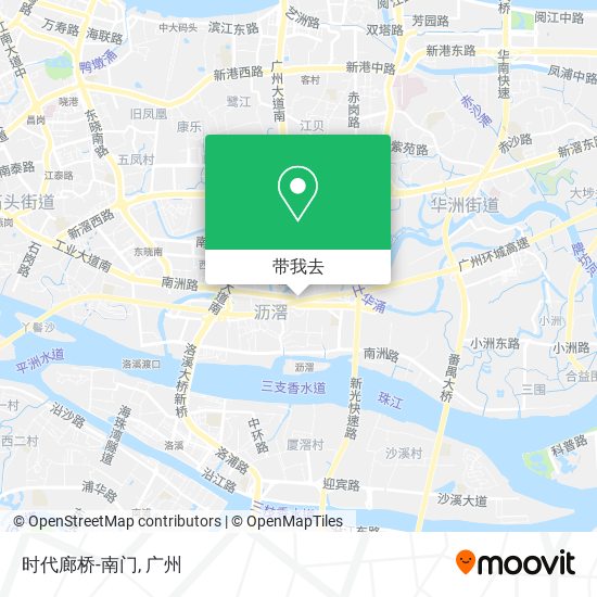 时代廊桥-南门地图