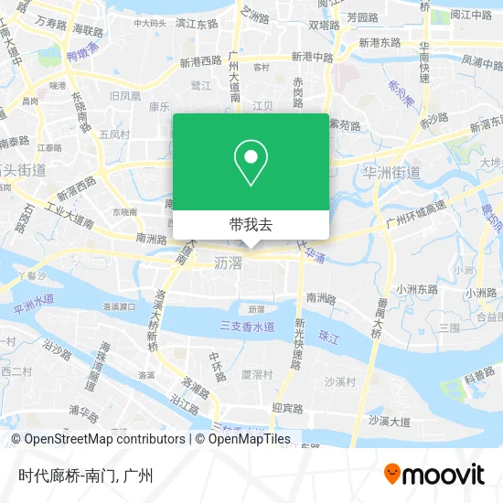 时代廊桥-南门地图