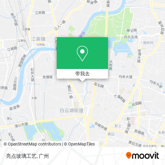 亮点玻璃工艺地图