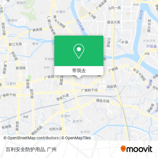 百利安全防护用品地图