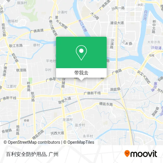 百利安全防护用品地图