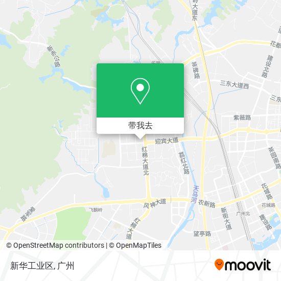 新华工业区地图