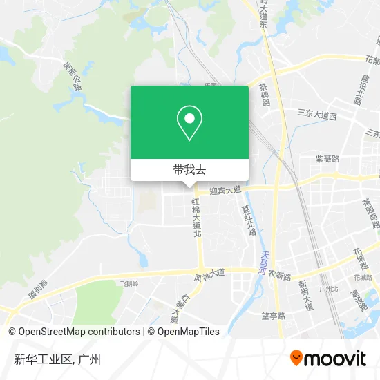 新华工业区地图