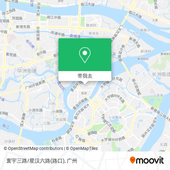 寰宇三路/星汉六路(路口)地图