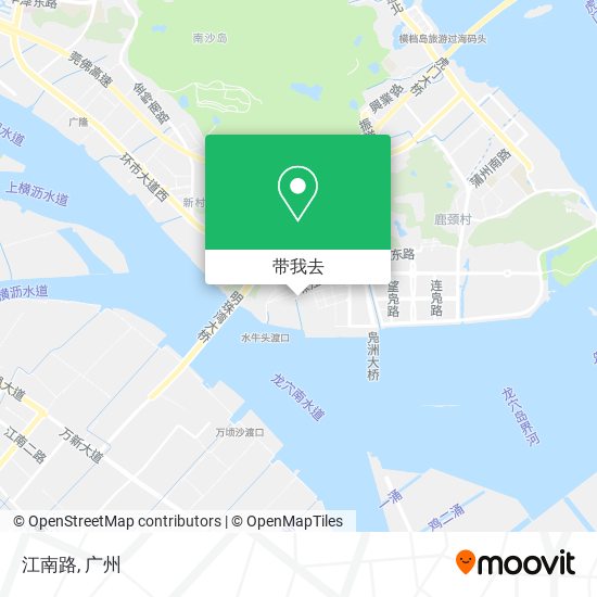 江南路地图