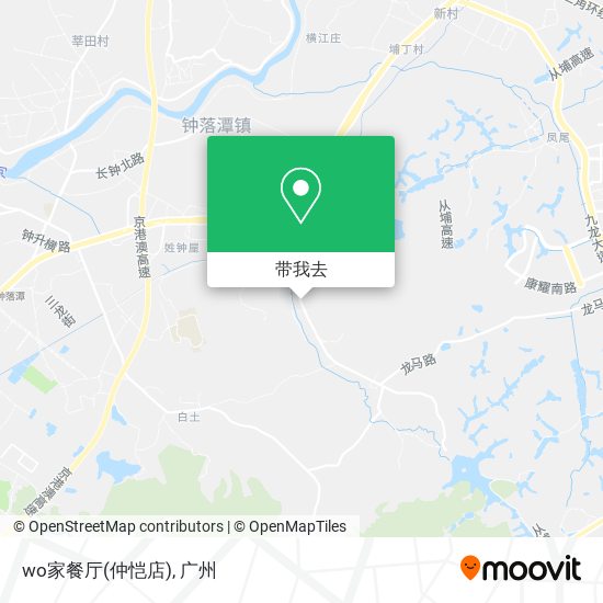 wo家餐厅(仲恺店)地图