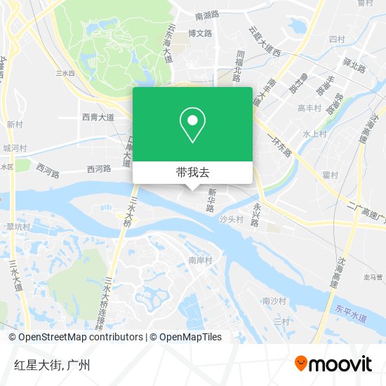 红星大街地图