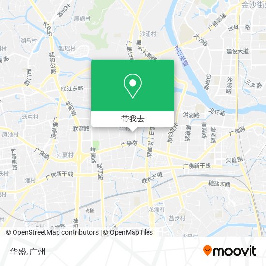 华盛地图
