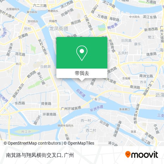 南箕路与翔凤横街交叉口地图
