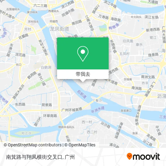 南箕路与翔凤横街交叉口地图