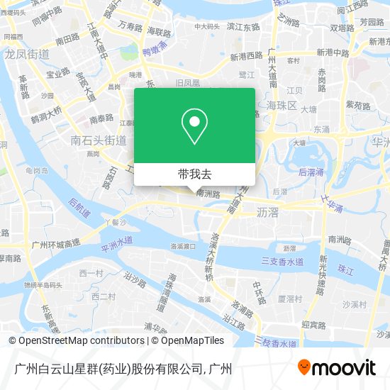 广州白云山星群(药业)股份有限公司地图